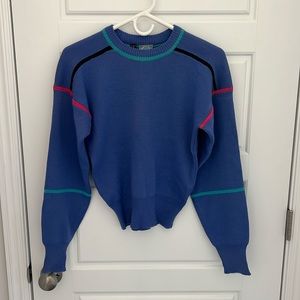 Vintage Wool Ski Sweater